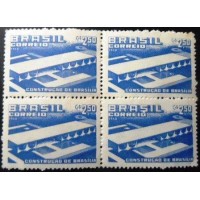 1958 C 0418 Construção de Brasília N QD