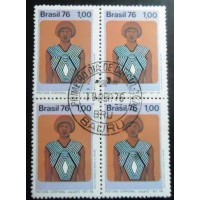 1976 BR C 0927 Pintura Kaiapó M1C QD