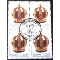 1990 BR C 1683 Coroa Imperial Sec. XIX RJ MCC QD RJ