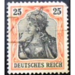 1906 Germania inscr DEUTSCHES REICH 25