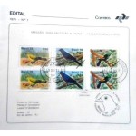 1978 Edital 007 Pássaros Brasileiros C 1036 S