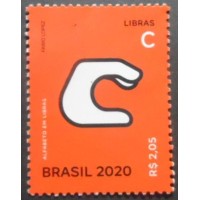 2020 C 3919 Letra C em Libras M