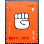 2020 C 3922 Letra E em Libras M