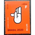 2020 C 3923 Letra F em Libras M