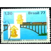 1977 C 1022 Batalhão Ferroviário U