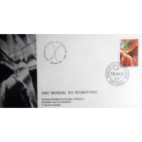 1977 FDC 115 Ano do Reumatismo 5680