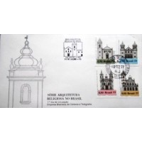 1977 FDC 143 Arquitetura Religiosa RJ 18913