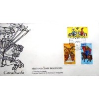 1977 FDC 129 Folclore Brasileiro 11825