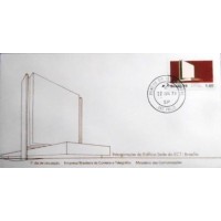 1978 FDC 152 Edifício ECT Brasília SP 7843