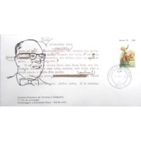 1978 FDC 165 Guimarães Rosa SP 6731