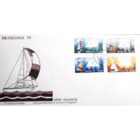 1979 FDC 173 Veleiros SP 21541