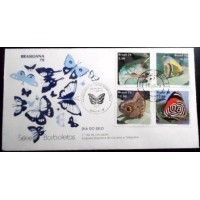 1979 FDC 179 Borboletas