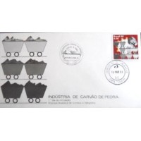 1980 FDC 193 Carvão de Pedra SC 158