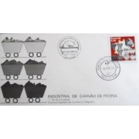 1980 FDC 193 Carvão de Pedra SC 4136