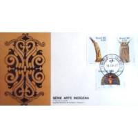 1980 FDC 195 Arte Indígena PB 21961
