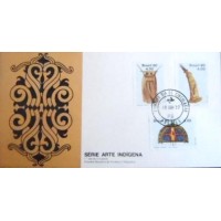 1980 FDC 145 Arte Indígena PB 21984
