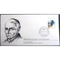 1980 FDC 215 Padre José de Anchieta PB 4749