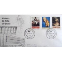 1980 FDC 198 Museus de Arte do Brasil PB 16708
