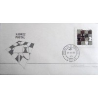 1980 FDC 213  Xadrez Postal PB 17288