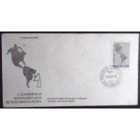 1975 FDC 081 Conferência de TeleComunicações