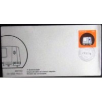 1976 FDC 104 Metrô São Paulo PE 1