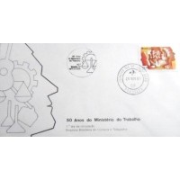 1981 FDC 240 Ministério do Trabalho DF 4656