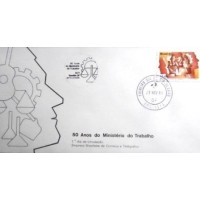 1981 FDC 240 Ministério do Trabalho DF 13926