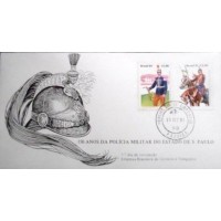 1981  FDC 1239 Polícia Militar de São Paulo PB 807