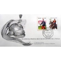 1981  FDC 242 Polícia Militar de São Paulo PB 820