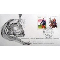 1981 FDC 242  Polícia Militar de São Paulo PB 886