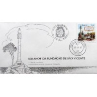1982 FDC 254 São Vicente SP