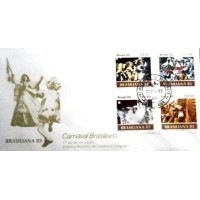 1983 FDC 277 Carnaval Brasileiro SP 20055
