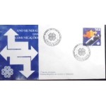 1983 FDC 296 Ano Mundial das Comunicações DF 4177