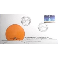 1984 FDC 143640 Anos da OACI