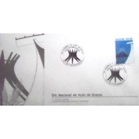 1984 FDC 345 Ação de Graças DF 5830