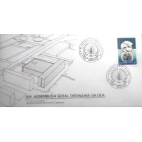 1984  FDC 343 Assembléia da OEA DF 3631