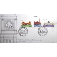 1984 FDC 1407Patrimônio Ferroviário MG 22859