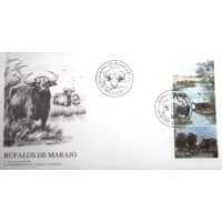 1984FDC 331 Búfalos de Marajó PA 21298