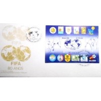 1984 FDC 326 FIFA 80 Anos RJ 24755