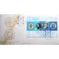 1984 FDC 320 Rei da Suécia DF 24185