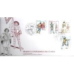 1985 FDC 374 Trajes e Uniformes Militares 26439