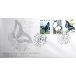1986 FDC 395 Borboletas 35209
