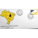 1990 FDC 504 Estado do Tocantins 22720