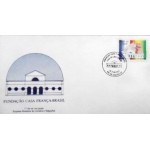 1990 FDC 507Casa França Brasil 6367