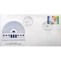 1990 FDC 507 Casa França Brasil 11411