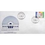 1990 FDC 507 Casa França Brasil 21990