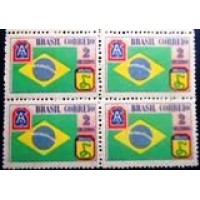1945 C 0209 Bandeira Brasileira M QD
