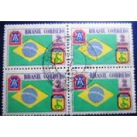1945 C 0209 Bandeira Brasileira MCC QD