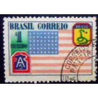 1945 C 0208 Bandeira Americana NCC