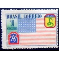 1945 C 0208 Bandeira Americana N